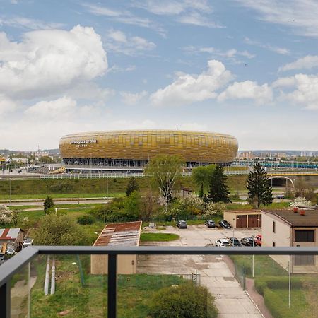 Ina Rent - Przystan Letnica Apartment กดัญสก์ ภายนอก รูปภาพ