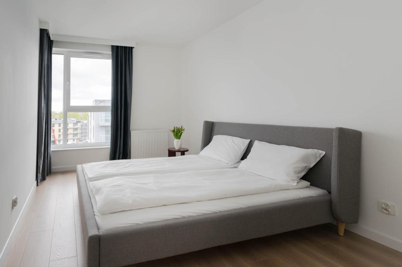 Ina Rent - Przystan Letnica Apartment กดัญสก์ ภายนอก รูปภาพ
