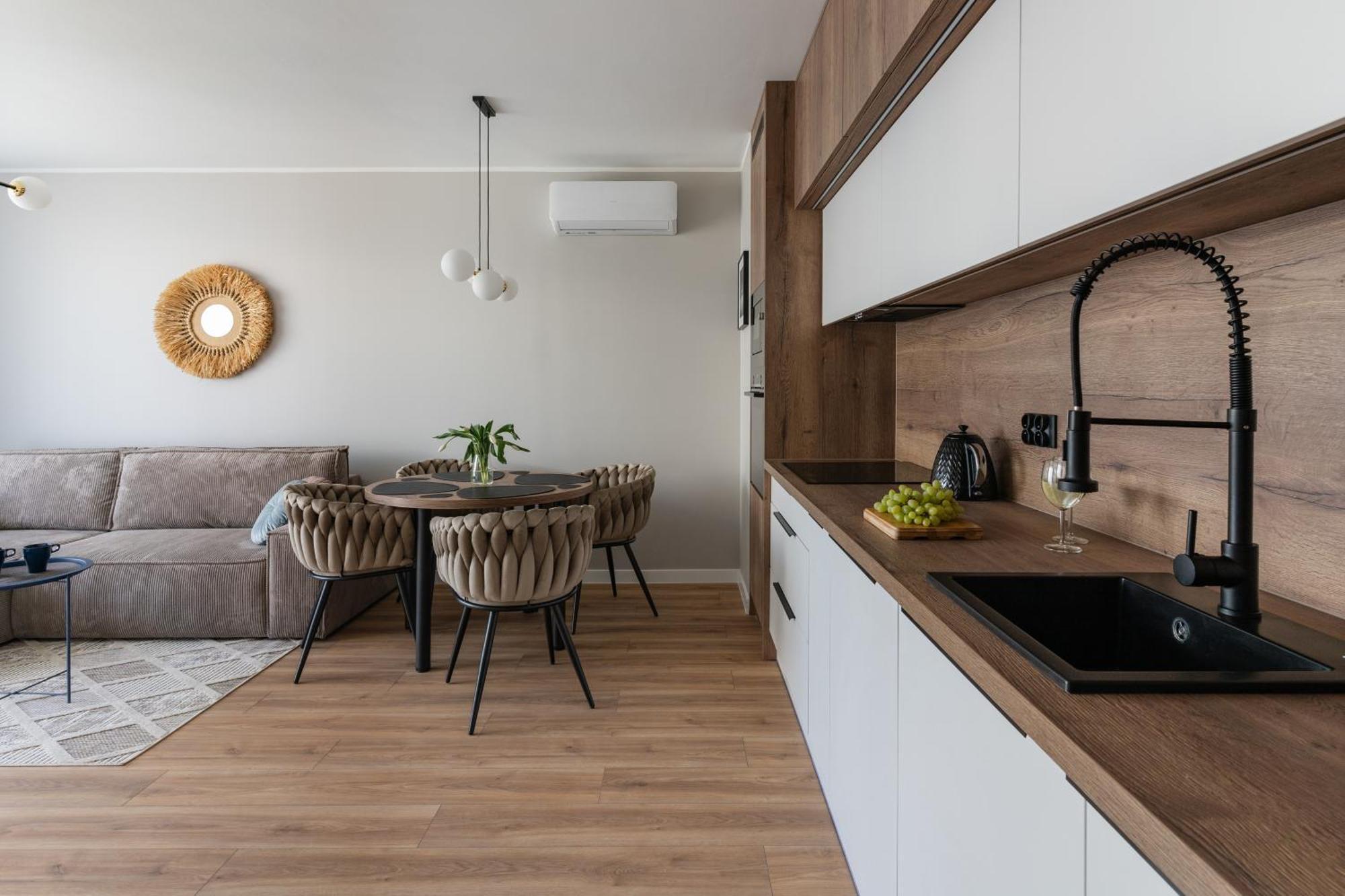 Ina Rent - Przystan Letnica Apartment กดัญสก์ ภายนอก รูปภาพ