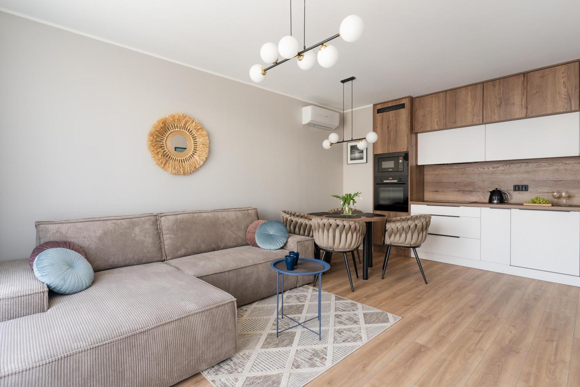 Ina Rent - Przystan Letnica Apartment กดัญสก์ ภายนอก รูปภาพ