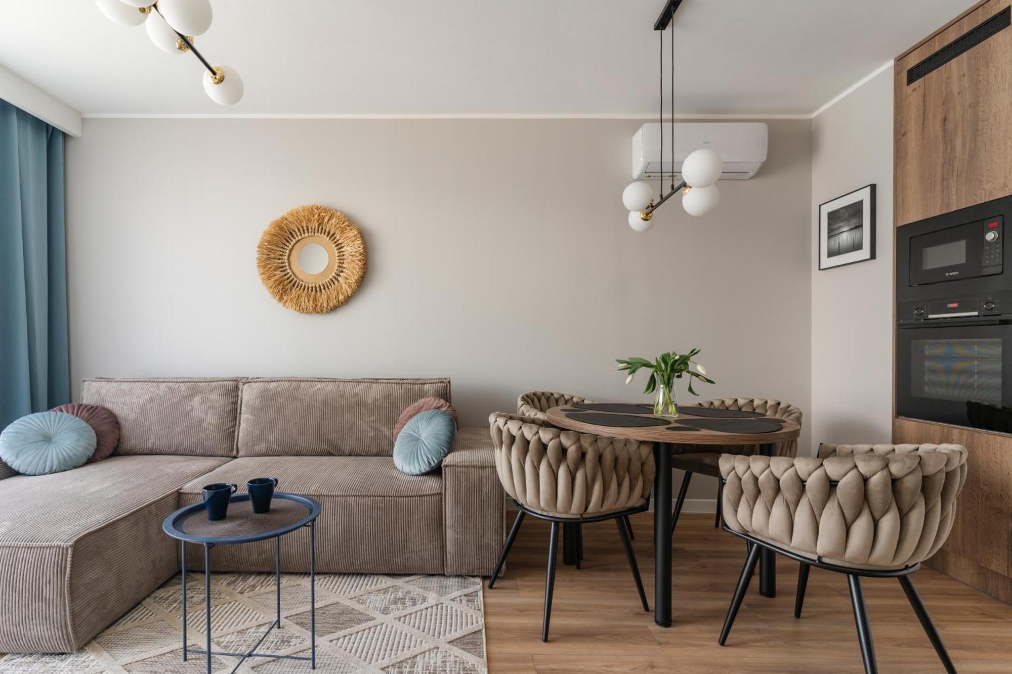 Ina Rent - Przystan Letnica Apartment กดัญสก์ ภายนอก รูปภาพ