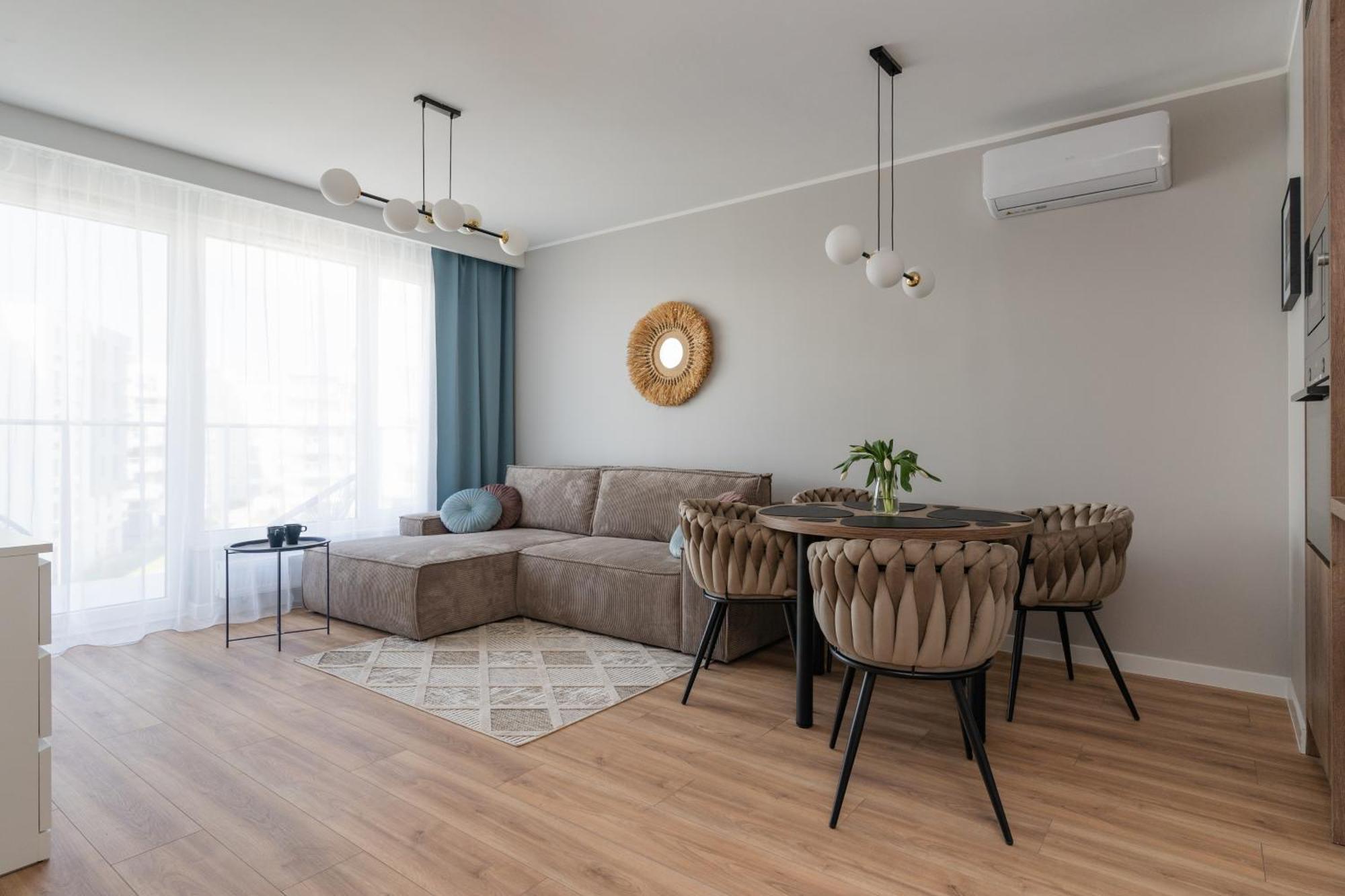 Ina Rent - Przystan Letnica Apartment กดัญสก์ ภายนอก รูปภาพ