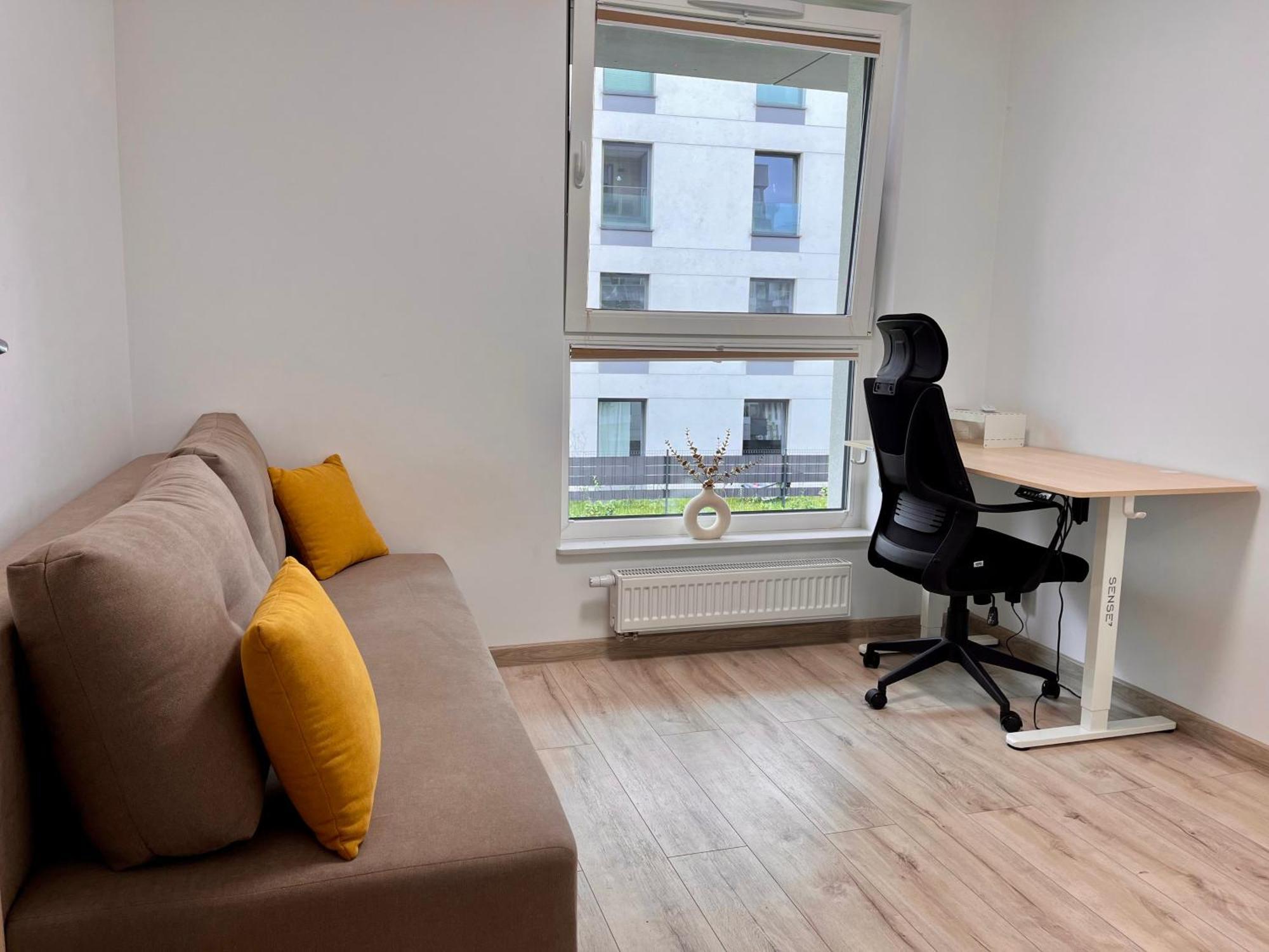 Ina Rent - Przystan Letnica Apartment กดัญสก์ ภายนอก รูปภาพ