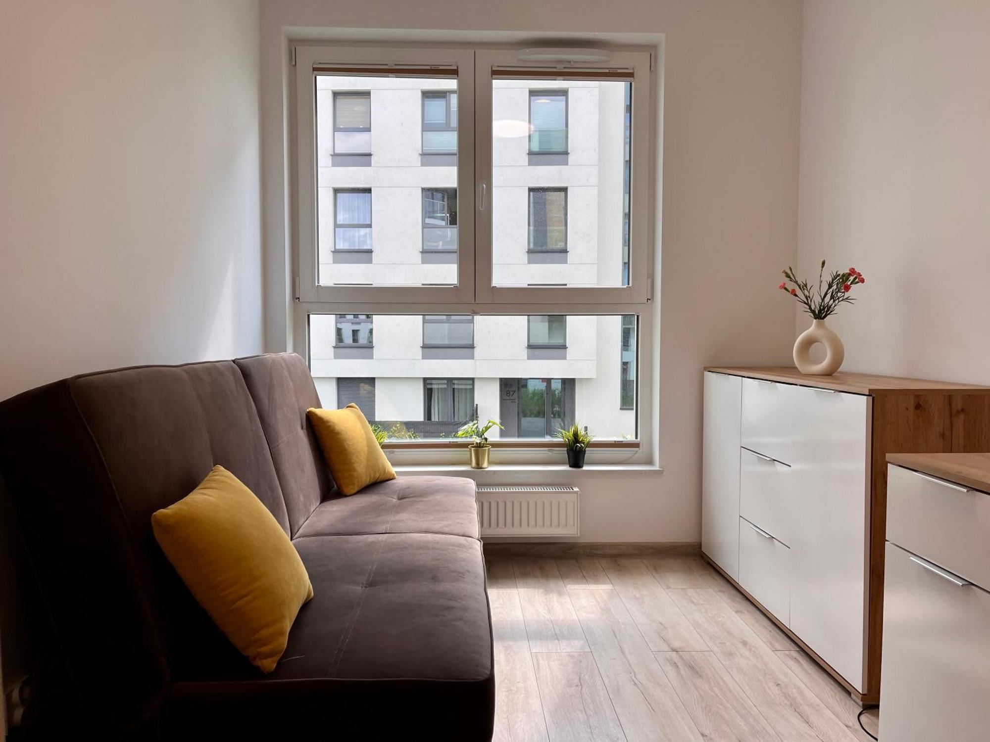 Ina Rent - Przystan Letnica Apartment กดัญสก์ ภายนอก รูปภาพ