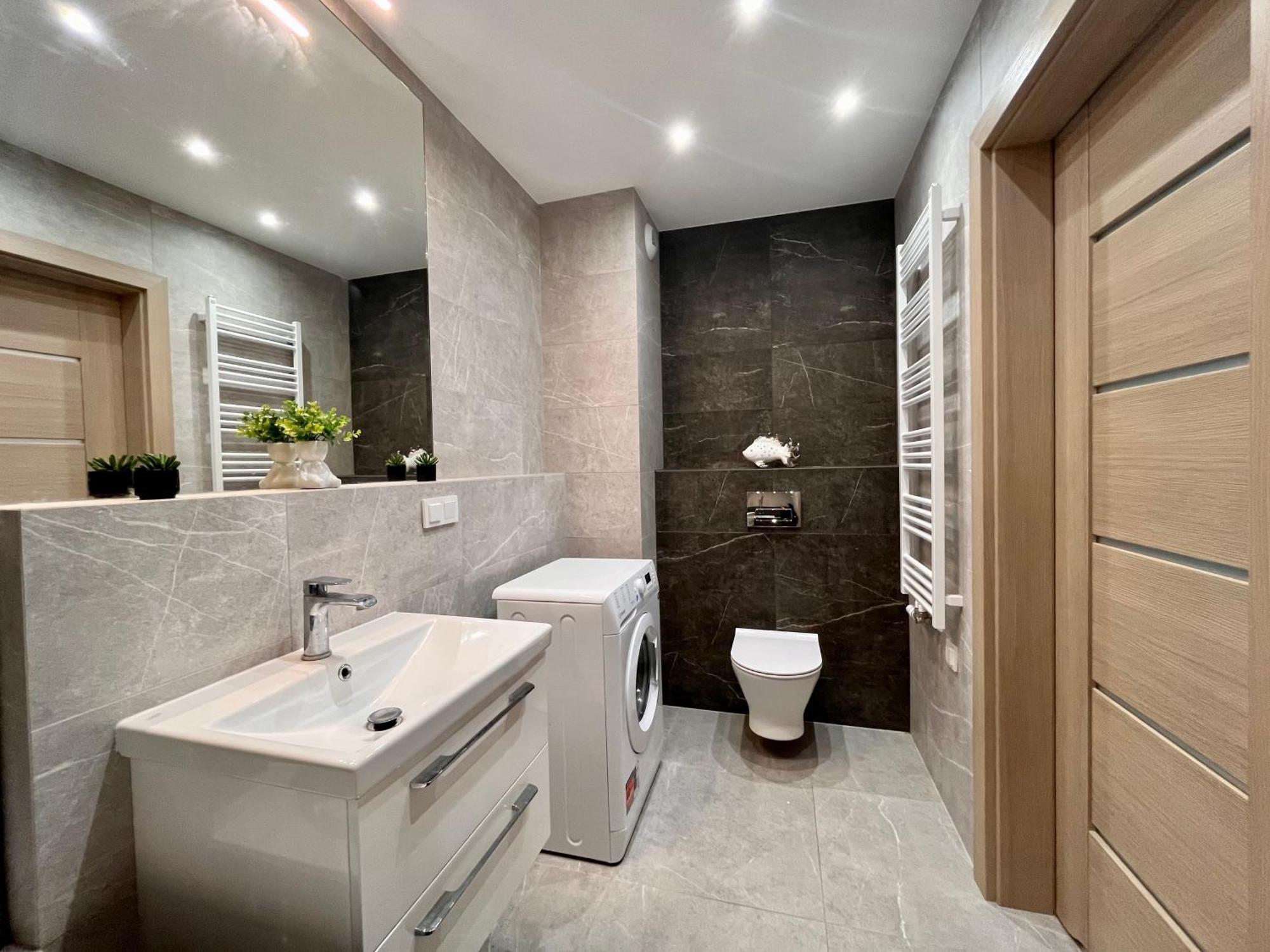 Ina Rent - Przystan Letnica Apartment กดัญสก์ ภายนอก รูปภาพ
