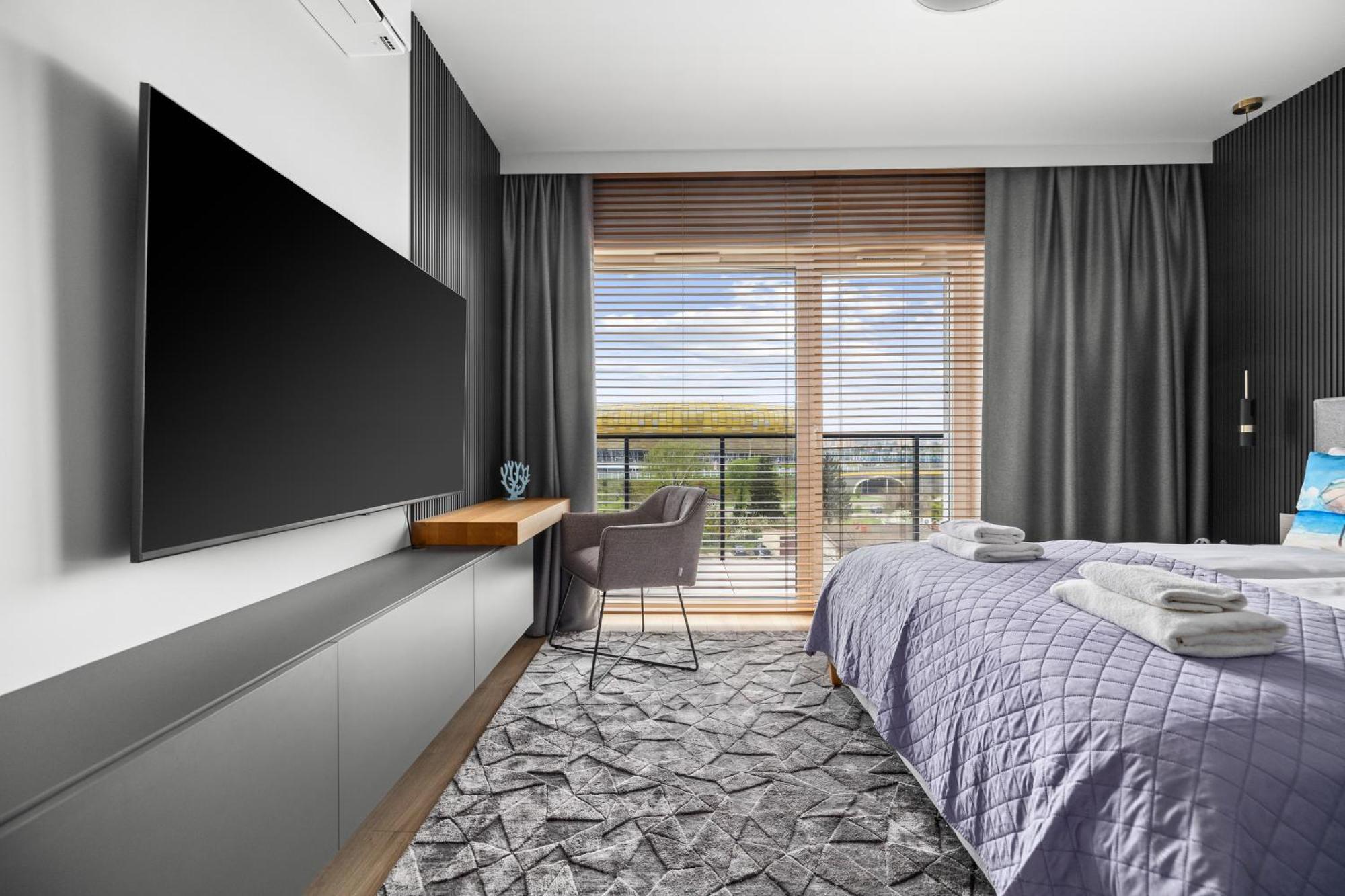 Ina Rent - Przystan Letnica Apartment กดัญสก์ ภายนอก รูปภาพ
