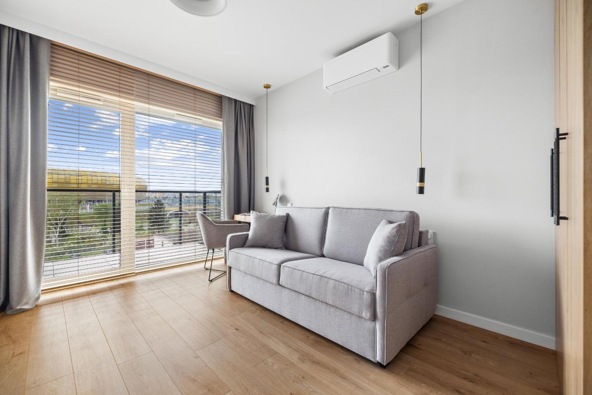 Ina Rent - Przystan Letnica Apartment กดัญสก์ ภายนอก รูปภาพ