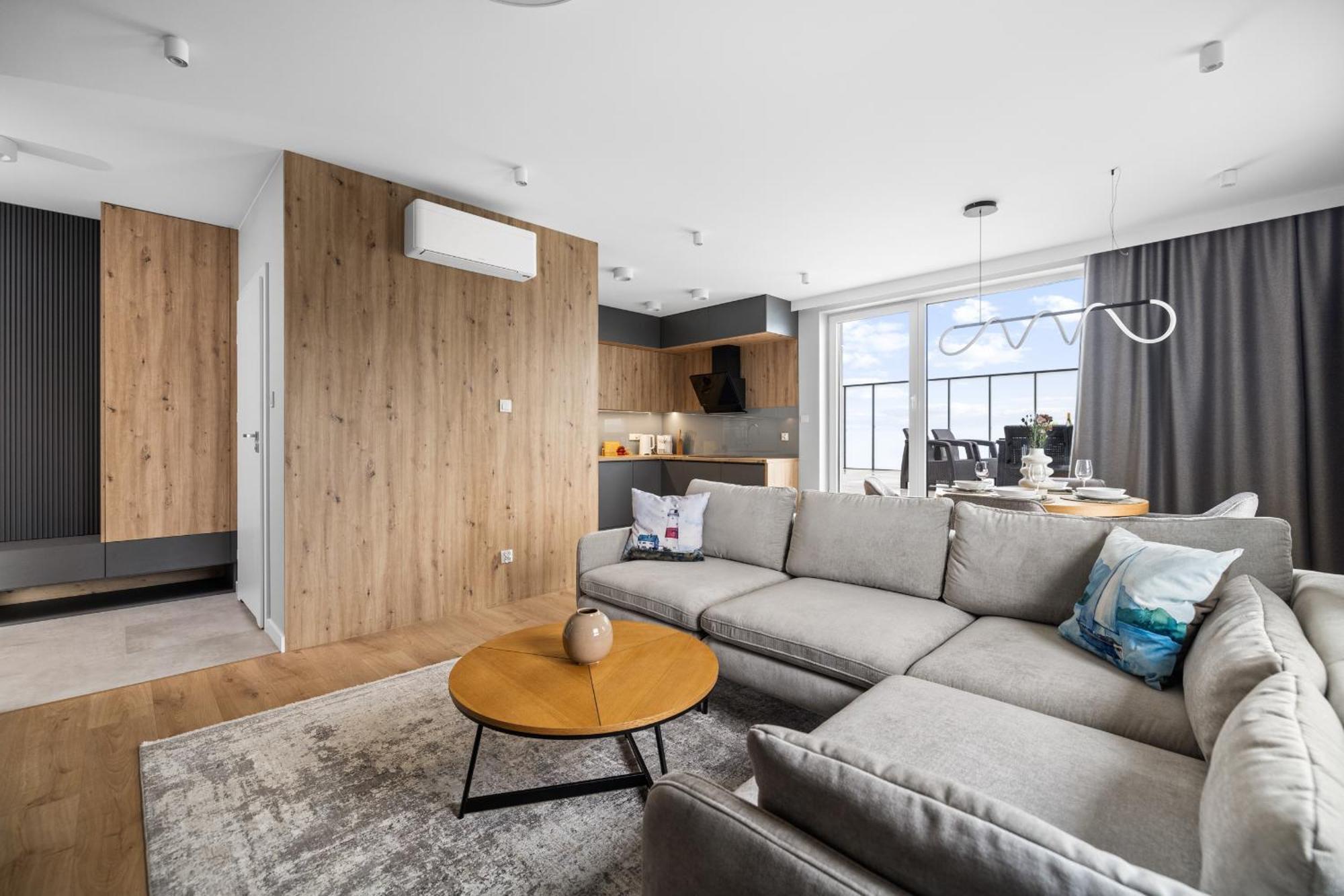 Ina Rent - Przystan Letnica Apartment กดัญสก์ ภายนอก รูปภาพ