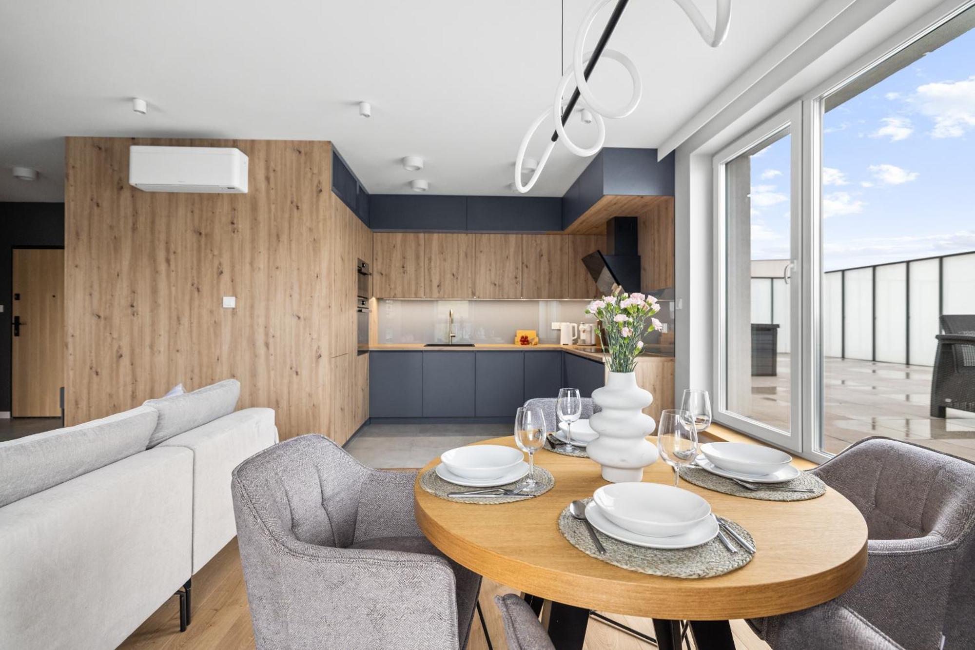 Ina Rent - Przystan Letnica Apartment กดัญสก์ ภายนอก รูปภาพ