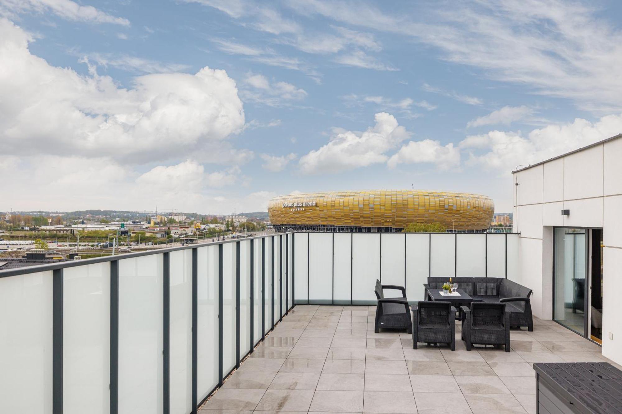 Ina Rent - Przystan Letnica Apartment กดัญสก์ ภายนอก รูปภาพ
