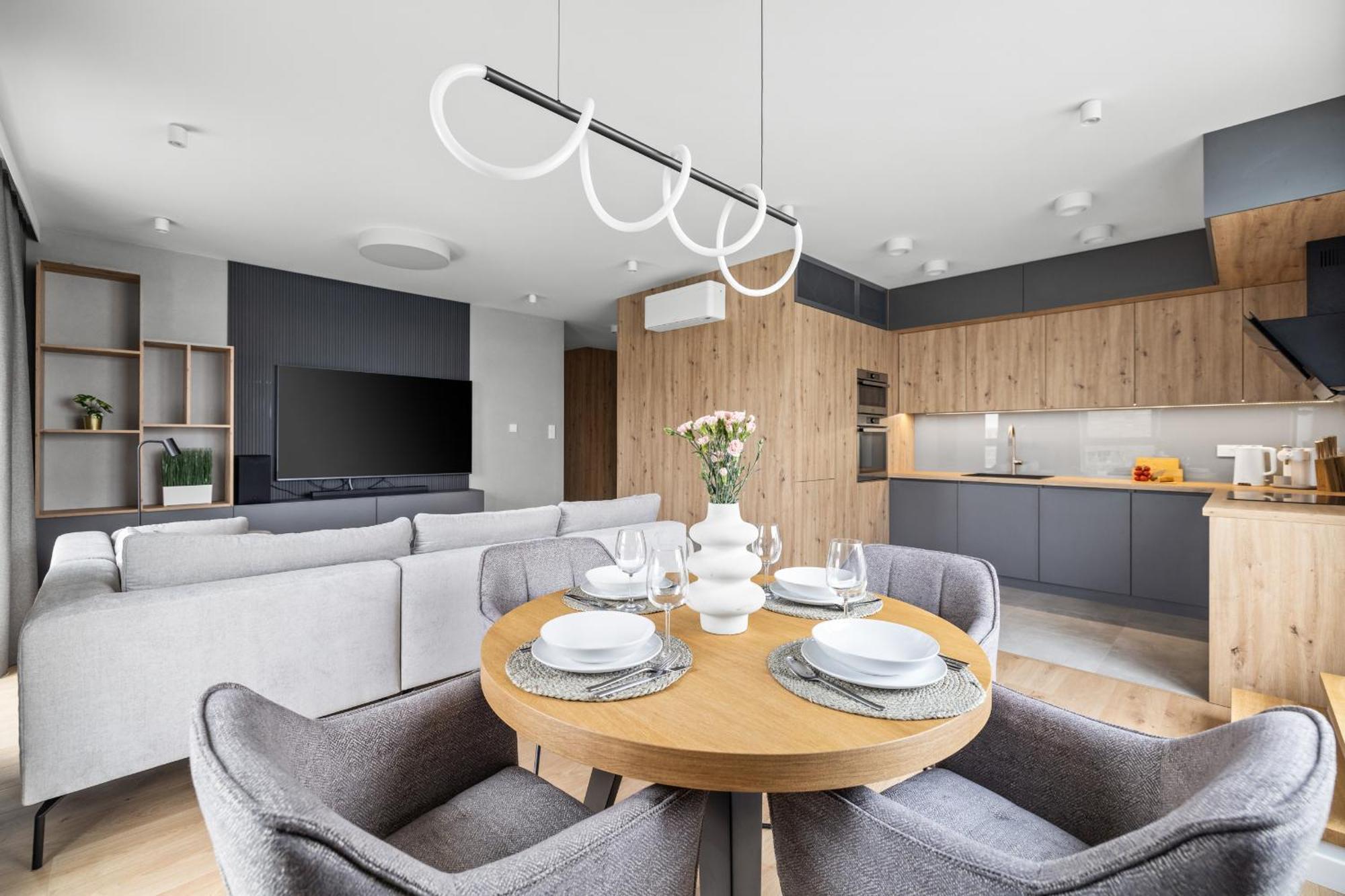 Ina Rent - Przystan Letnica Apartment กดัญสก์ ภายนอก รูปภาพ