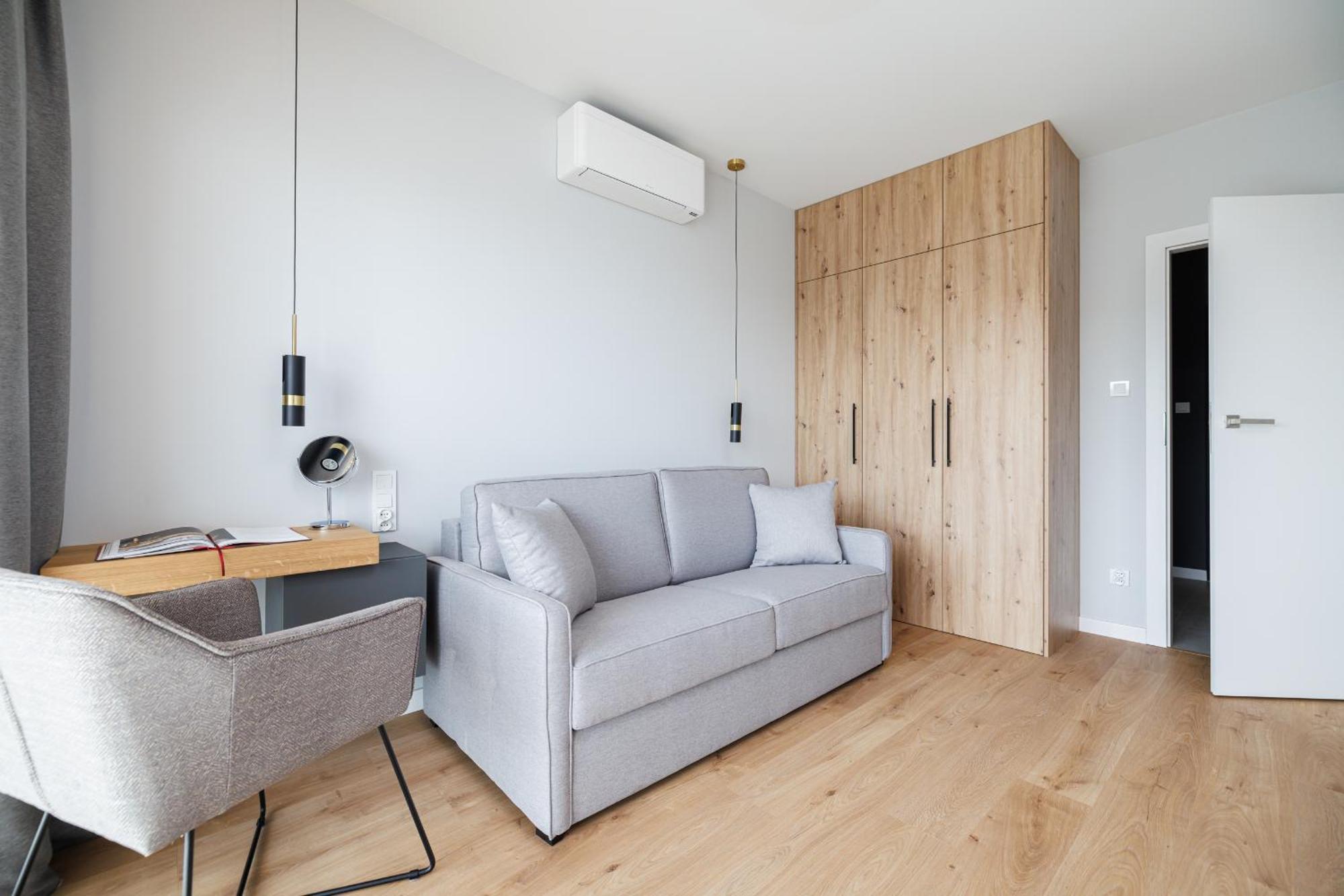 Ina Rent - Przystan Letnica Apartment กดัญสก์ ภายนอก รูปภาพ