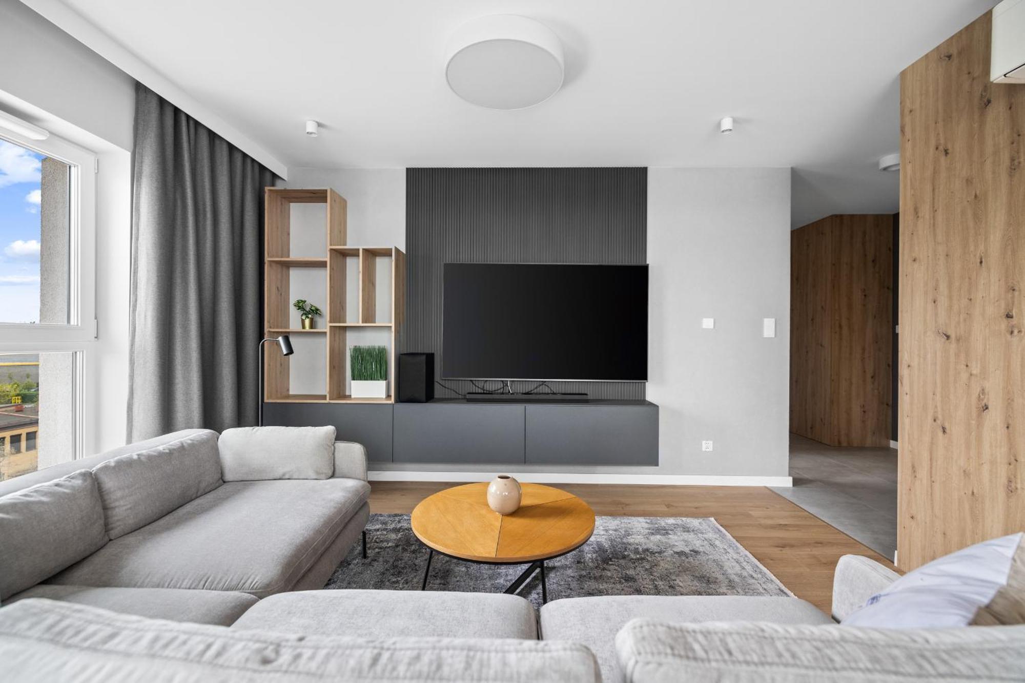 Ina Rent - Przystan Letnica Apartment กดัญสก์ ภายนอก รูปภาพ